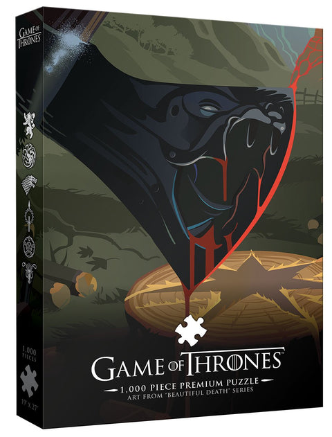 USAopoly Violence is A Disease Game of Thrones Jigsaw Puzzle, | 1000 Peice Jigsaw Puzzle | Officially Licensed Game of Thrones Premium Puzzle