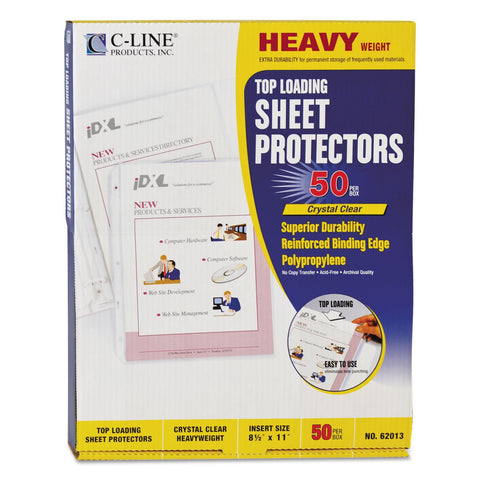 CLI62013 - C-line Heavyweight Polypropylene Sheet Protector