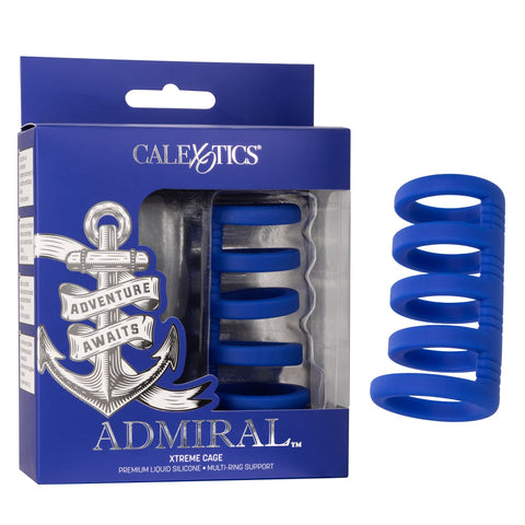 CalExotics Admiral™ Xtreme Cock Cage, Blue