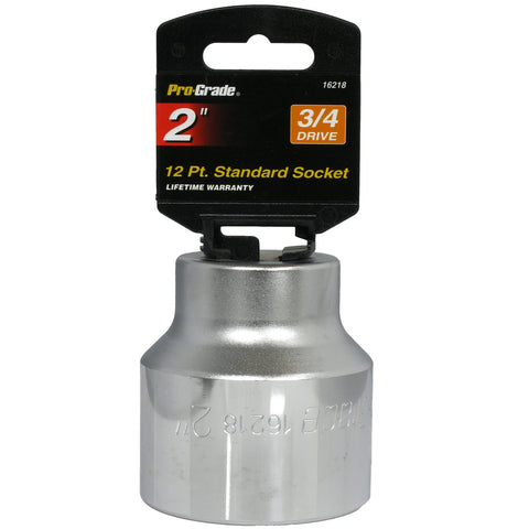 3/4" DR. 12 PT. 2" SOCKET