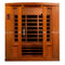 Dynamic Bergamo 4-person Low EMF (Under 8MG) FAR Infrared Sauna (Canadian Hemlock)