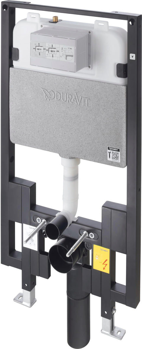 Duravit WD1022000091 Dura System Toilet In Wall Standard Tank & Carrier - 1.28/0.8 GPF