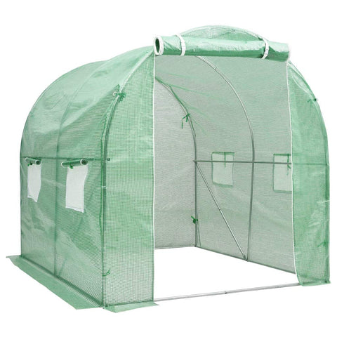 vidaXL Greenhouse, Cold Frame for Garden Patio Backyard Lawn Yard, Green House for Plant Growing Gardening, Outdoor Greenhouse Grow House