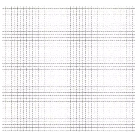 vidaXL Crimped Garden Wire Fence Hardware Fencing Barrier Outdoor Yard Animal Pen Run Aviary Security Mesh Panel Sheet Stainless Steel