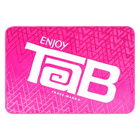 Coca-Cola Tab Logo Fleece Throw Blanket | Soft Cover for Sofa, Bed | 45 x 60 Inches