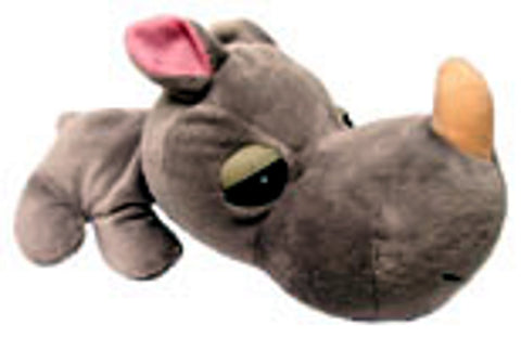 Boss Pet FatHedz Rhino Dog Toy