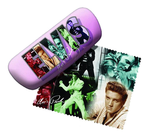 Elvis Presley Eye Glass Case Collage