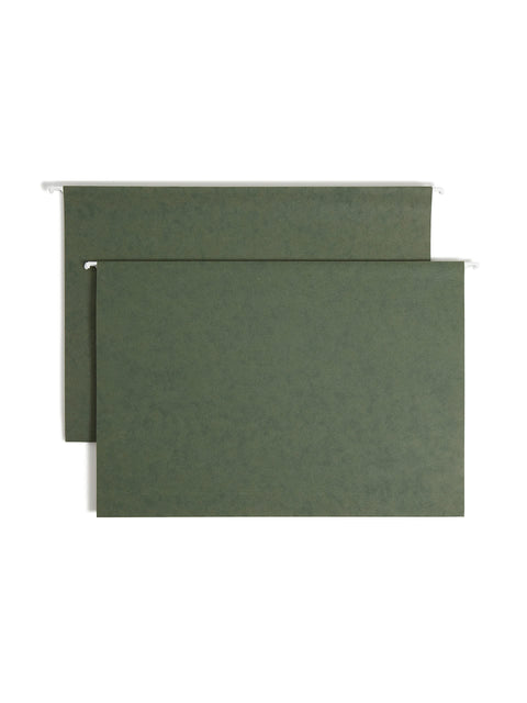 Smead Box Bottom Hanging File Folder, 2" Expansion, Legal Size, Standard Green, 25 per Box (64359)