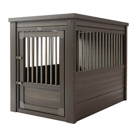 New Age Pet ecoFLEX Pet Crate/End Table, Large, Grey