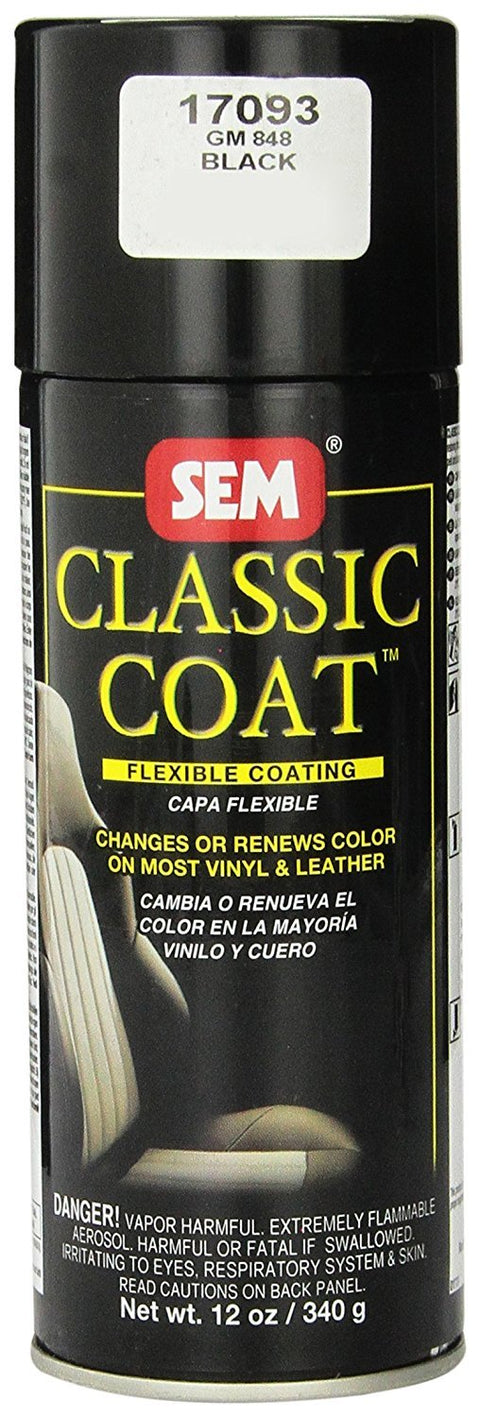 SEM 17093 Black Classic Coat - 12 oz.