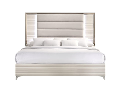 Global Furniture USA Zambrano White King Bed