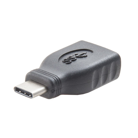 USB 3.1 Type-C to USB 3.0 A Female Adapter, Black Color