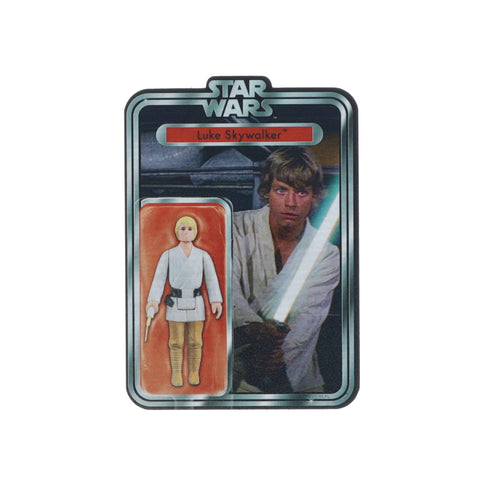 AQUARIUS Star Wars Luke Skywalker Action Figure Funky Chunky Novelty Magnet for Refrigerator, Locker, Whiteboard & Game Room Officially Licensed Merchandise & Collectibles