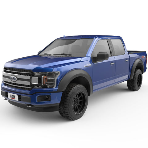 EGR BLF2004 Baseline Series Standard Style Fender Flares Compatible with Ford F-150 Standard, Extended & Crew Cab (2018-2020) Excluding Raptor