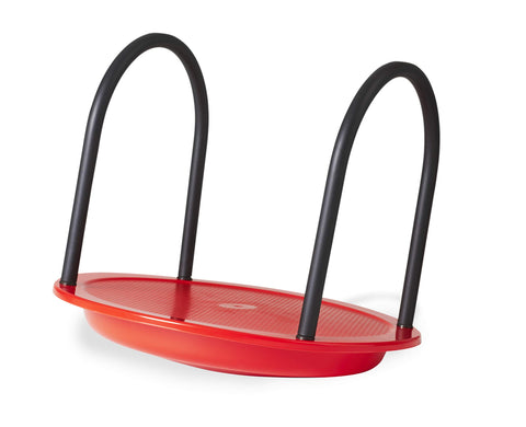 Gonge Round Seesaw, Red, 29.92" x 29.92" x 5.51"/23.6"