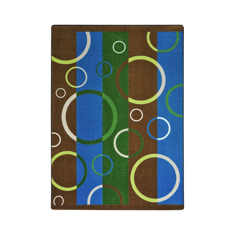 Joy Rugs Under Water Machine Tufted - Cut Pile Earthtone 5'4" x 7'8" - Area Rug