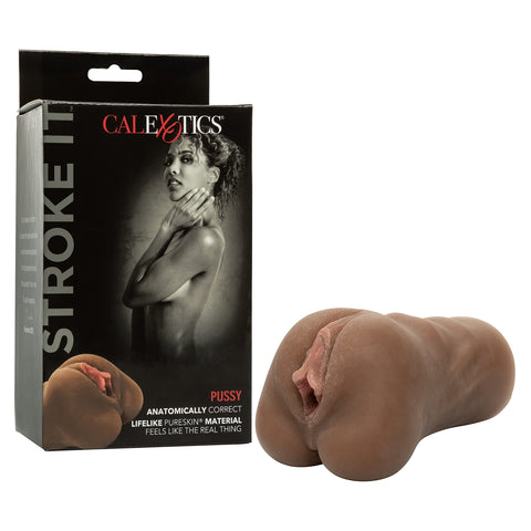 CalExotics SE-0912-10-3 Stroke It™ Pussy - Brown