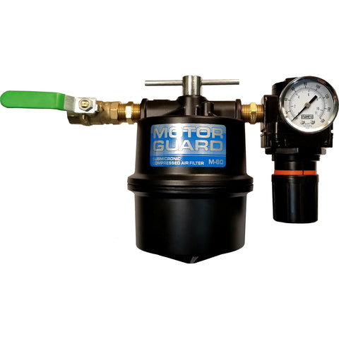 Motor Guard M-60R Compressed Air Filter with Regulator 1/2 NPT
