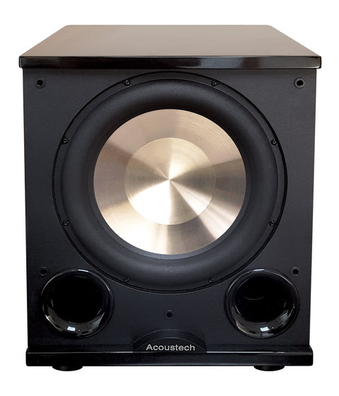 BIC America PL-200II Acoustech PL-200 II Indoor 250-Watt-Continuous Powered Subwoofer, Black