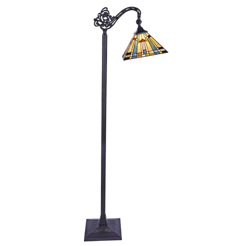 Chloe CH33293MS11-RF1 Floor Lamp, One Size, Multicolor