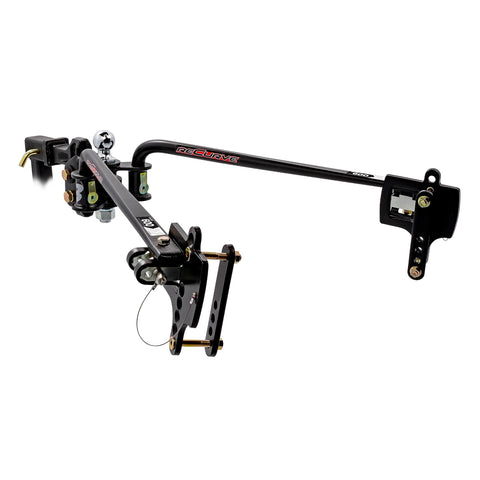 Camco Eaz-Lift ReCurve R3 600lb Camper/RV Weight Distribution Hitch - Features Adjustable Sway Control & Includes 2" Hitch Ball w/8,000lb Max Rating - 800lb Max Tongue Weight Rating (48771)