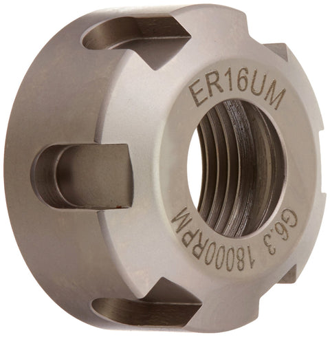 Pro Series by HHIP 3900-0688 Collet Chuck Nut, Um-Type Er16, 18000 RPM