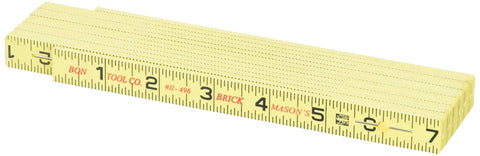 Bon Tool Rule Brick Spacing (Fiberglass)