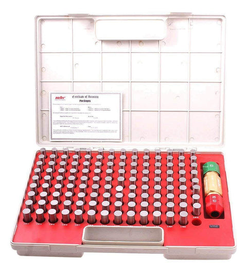 Pro Series by HHIP 4101-0043 HHIP 125 Piece Pro-Quality Pro Series Pin Gage Set with Certificate, 501- 625" Size