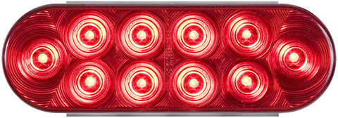LED Tail Light, 6" Grommet Mount,10D