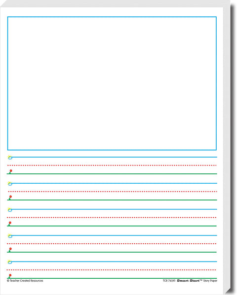 Teacher Created Resources Smart Start Story Paper