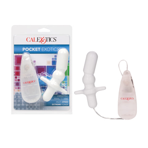 California Exotics Pocket Exotic Anal-T Vibe, Ivory
