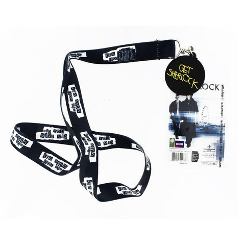 Seven20 Sherlock Holmes Moriarty Did You Miss Me with 2D Get Sherlocked Lanyard Charm