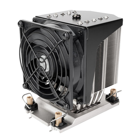 Silverstone Technology XE04-4189 Black Fan Shroud 4U Server/Workstation CPU Cooler for LGA 4189, SST-XE04-4189B
