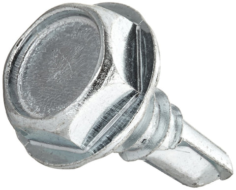 The Hillman Group 560326 10-16-Inch x 1/2-Inch Washer Head Self Drilling Screw, 100-Pack