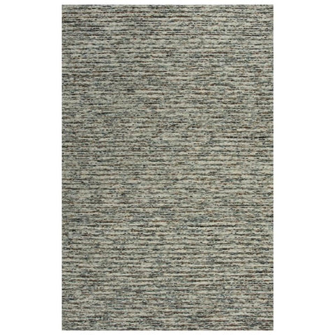 Rizzy Home Alora Decor Laine 7'6"x9'6" Stripes Beige/Gray/Rust/Blue Hand-Tufted Area Rug