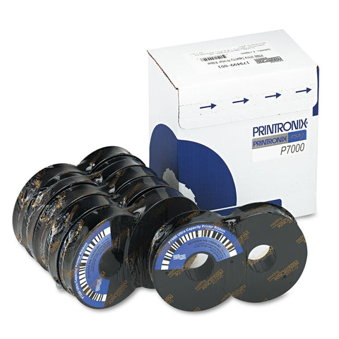 Printronix 179499-001 OEM Ribbon - P7000 P7005 P7010 P7015 P7205 P7210 P7215 P7220 Spool Printer Series Ultra Capacity Ribbon (90M Characters) (6 Rbn/Box) OEM