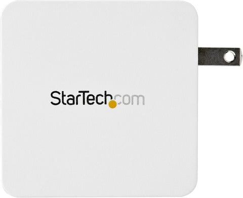 StarTech 60W USB Wall Charger, USB-C Laptop Charger 60W PD, 6ft/2m Cable | Dell XPS, Lenovo X1 Carbon, HP EliteBook, MacBook, USB IF/ETL Certified, WCH1C