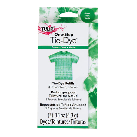 Tulip One-Step Tie-Dye Kit Dye Refill Packs, Green