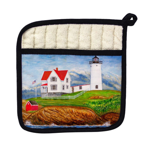 Betsy Drake PT725 Nubble Lighthouse Pot Holder