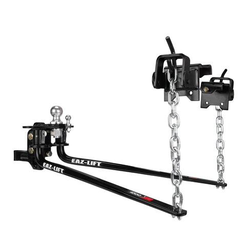 Camco Eaz-Lift Elite 1200lb Weight Distribution Hitch with Height Adjustable Forged Shank (48059)