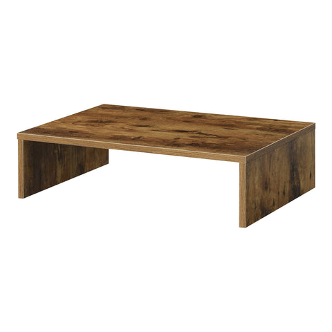 Convenience Concepts Designs2Go Small TV Riser 23.75", for TVs up to 26" - Contemporary TV or Computer Riser for Living Room, Modern Office, Den, Barnwood