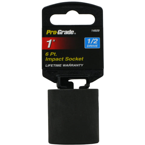 1/2" DR. 6 PT. 1" IMPACT SOCKET