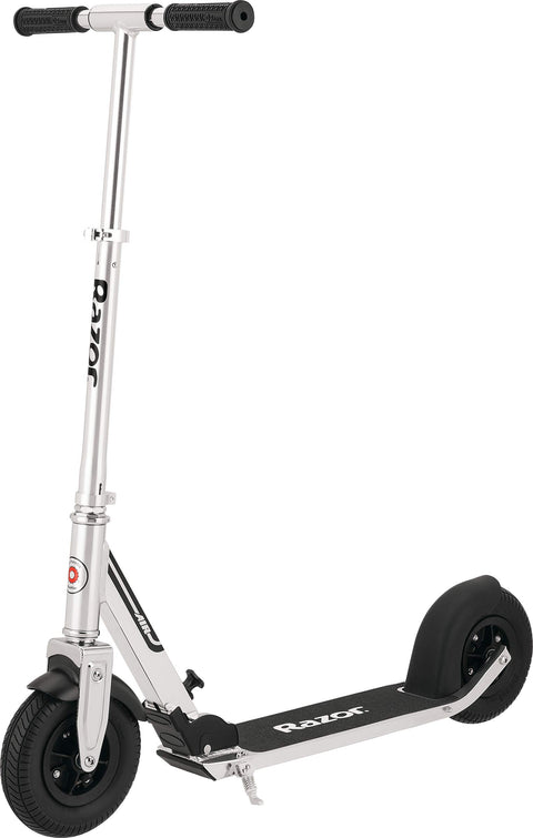 Razor A5 Air Kick Scooter for Kids Ages 8+ - Extra-Long Deck, 8" Pneumatic Rubber Wheels, Foldable, Anti-Rattle Handlebars, For Riders up to 220 lbs