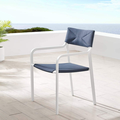 Modway EEI-3422-NAT-WHI Newbury Lounge & Deep Seating Chairs