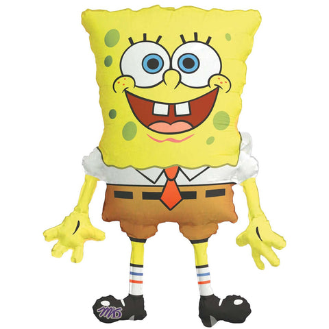 Anagram International M6398901 SpongeBob Square Pants Shape Balloon Pack, 28"