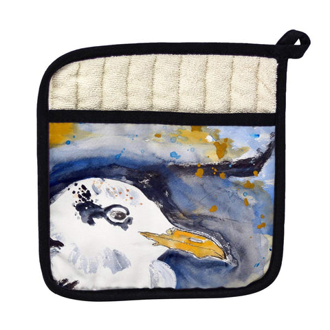 Betsy Drake PT293 Gull Portrait Right Pot Holder