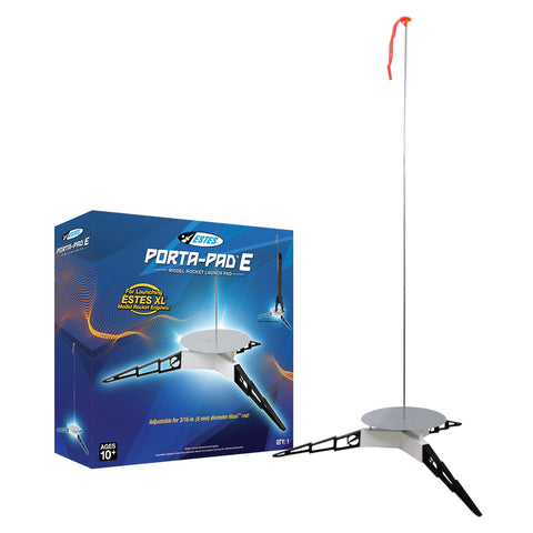 Estes 2238 Portal E Launch Pad, Flying-Rocket-Model Launch Pad, Rocket Model Kit Accessories for Ages 10+