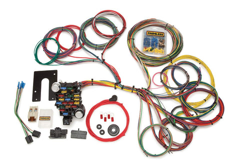 Painless Performance 10204 Classic-Plus Customizable Pickup Chassis Harness - Key In Dash - 28 Circuits