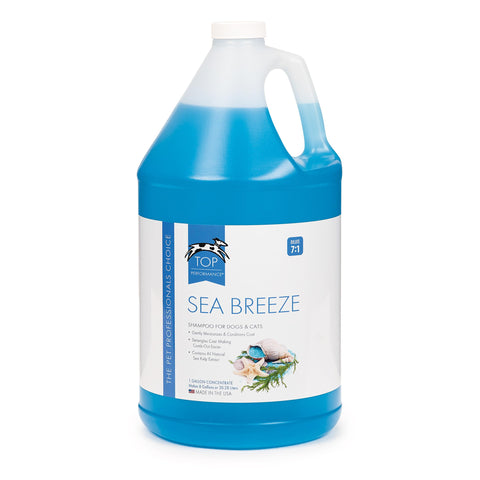 Top Performance Sea Breeze Dog and Cat Shampoo, 1-Gallon