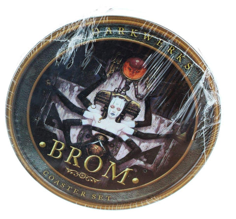 Brom Darkwerks Coaster Set 4 x 4in